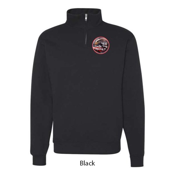 Tip-Up Town USA 1/4 Zip Sweatshirt - Image 3