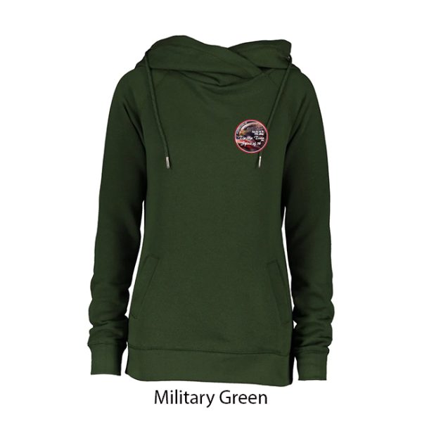Tip-Up Town USA Ladies Classic Funnel Neck Hoodie - Image 5