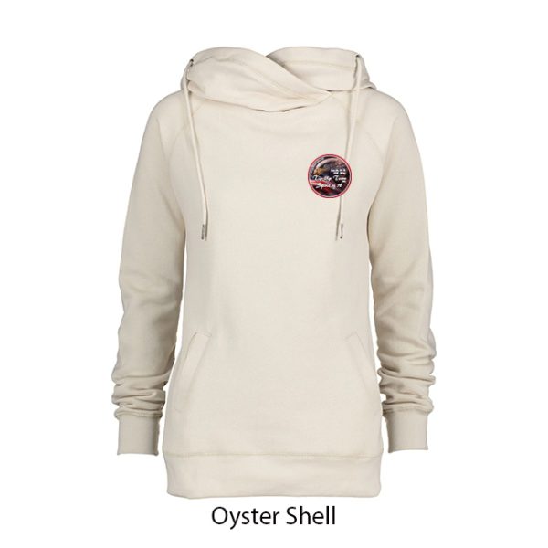 Tip-Up Town USA Ladies Classic Funnel Neck Hoodie - Image 6