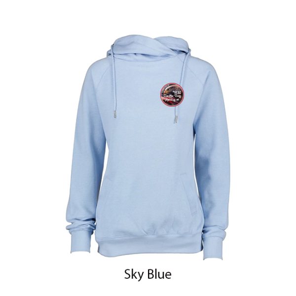Tip-Up Town USA Ladies Classic Funnel Neck Hoodie - Image 8