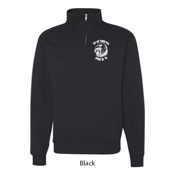 Tip-Up Town USA 1/4 Zip Sweatshirt - Image 3
