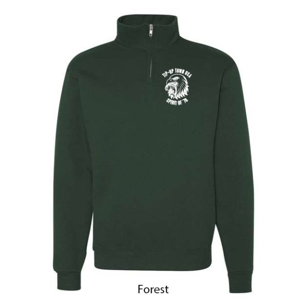 Tip-Up Town USA 1/4 Zip Sweatshirt - Image 6