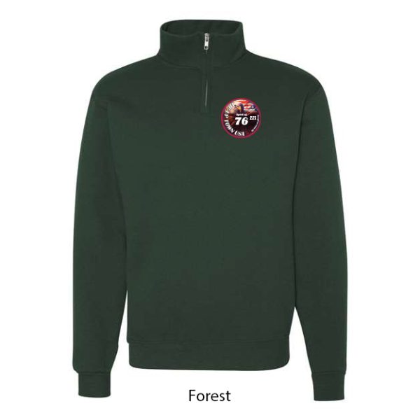 Tip-Up Town USA 1/4 Zip Sweatshirt - Image 6