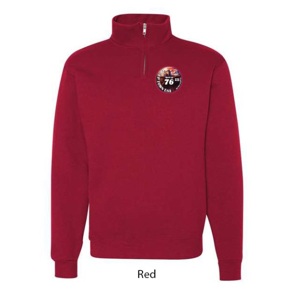 Tip-Up Town USA 1/4 Zip Sweatshirt - Image 11