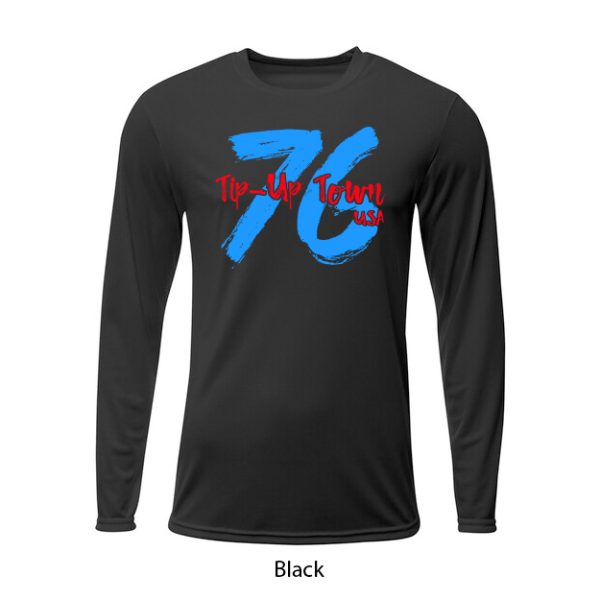 Tip-Up Town USA Performance Long Sleeve T-Shirt - Image 2
