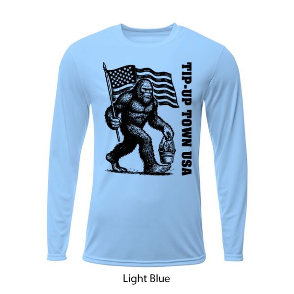 Tip-Up Town USA Performance Long Sleeve T-Shirt - Image 2