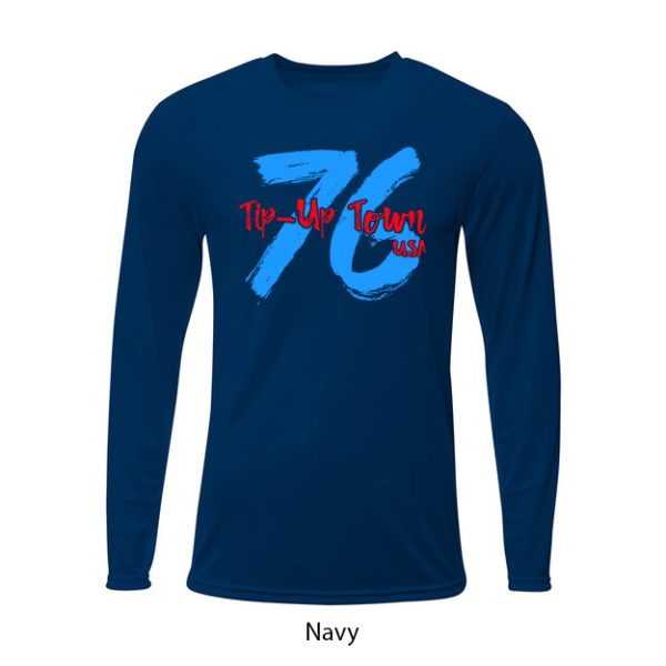 Tip-Up Town USA Performance Long Sleeve T-Shirt - Image 5