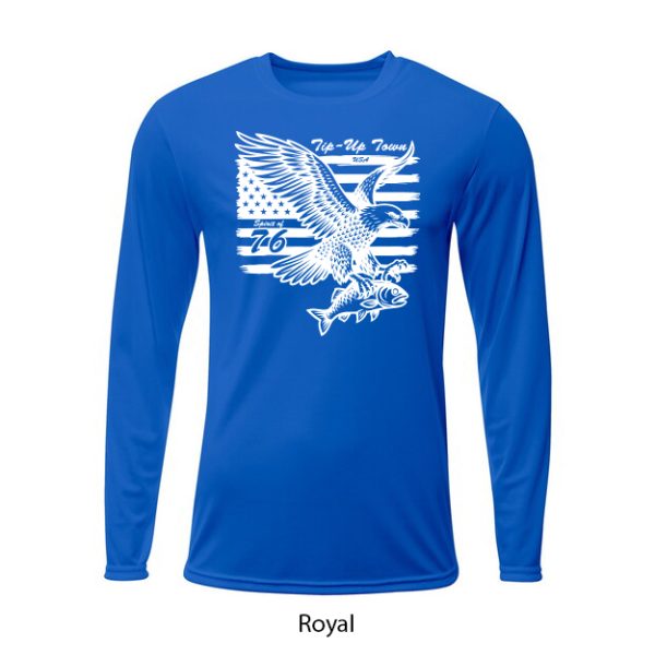 Tip-Up Town USA Performance Long Sleeve T-Shirt - Image 6