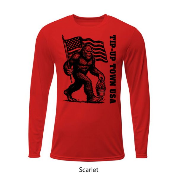 Tip-Up Town USA Performance Long Sleeve T-Shirt - Image 5