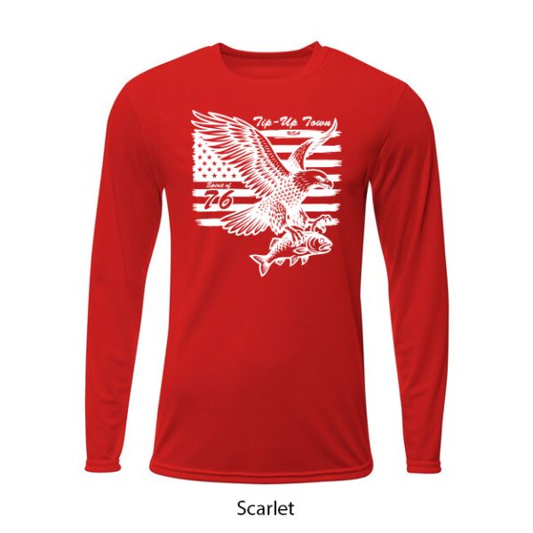 Tip-Up Town USA Performance Long Sleeve T-Shirt - Image 8