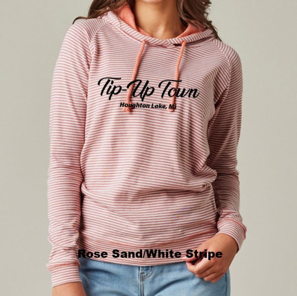 Tip-Up Town USA Ladies Lightweight Pullover Hoodie