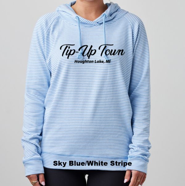 Tip-Up Town USA Ladies Lightweight Pullover Hoodie - Image 10