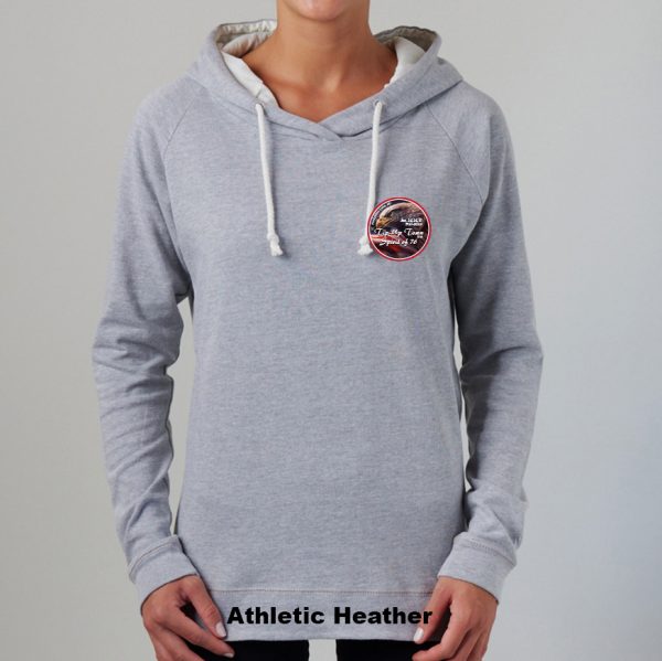 Tip-Up Town USA Ladies Lightweight Pullover Hoodie - Image 2