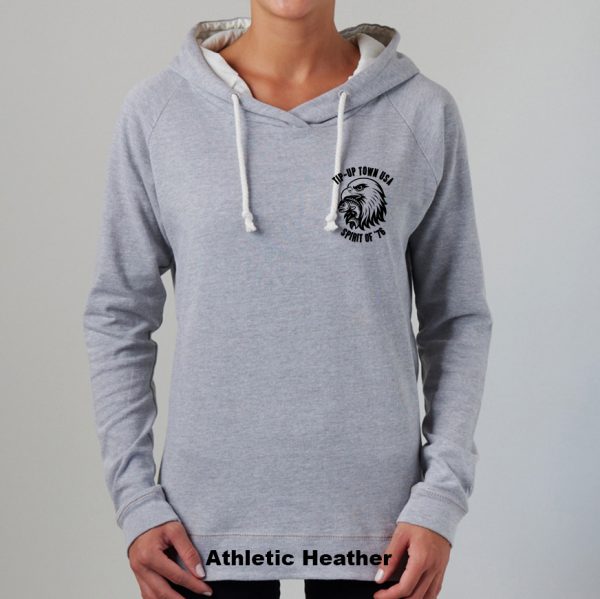 Tip-Up Town USA Ladies Lightweight Pullover Hoodie - Image 2