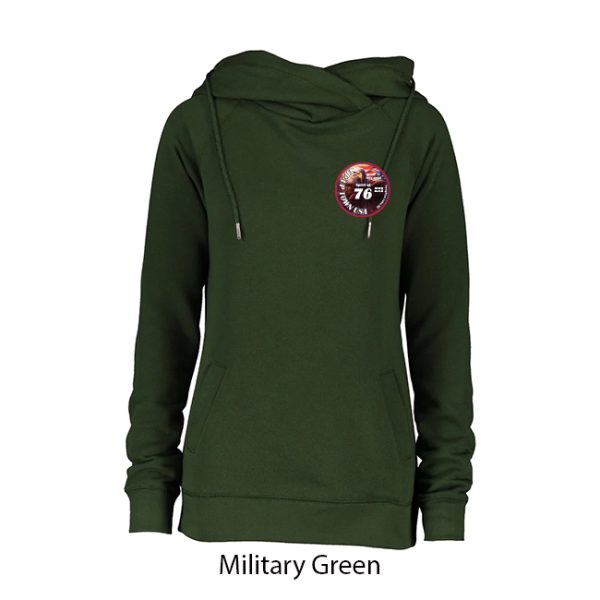 Tip-Up Town USA Ladies Classic Funnel Neck Hoodie
