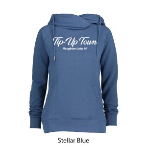 Tip-Up Town USA Ladies Classic Funnel Neck Hoodie