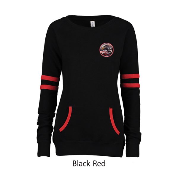 Tip-Up Town USA Ladies Varsity Fleece Crew Neck