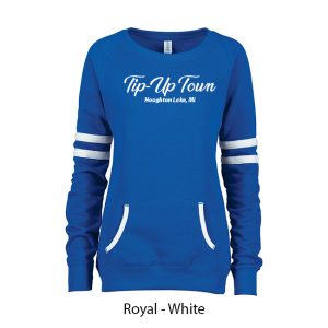 Tip-Up Town USA Ladies Varsity Fleece Crew Neck