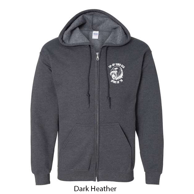 Tip-Up Town USA Full Zip Hoodie - Image 3