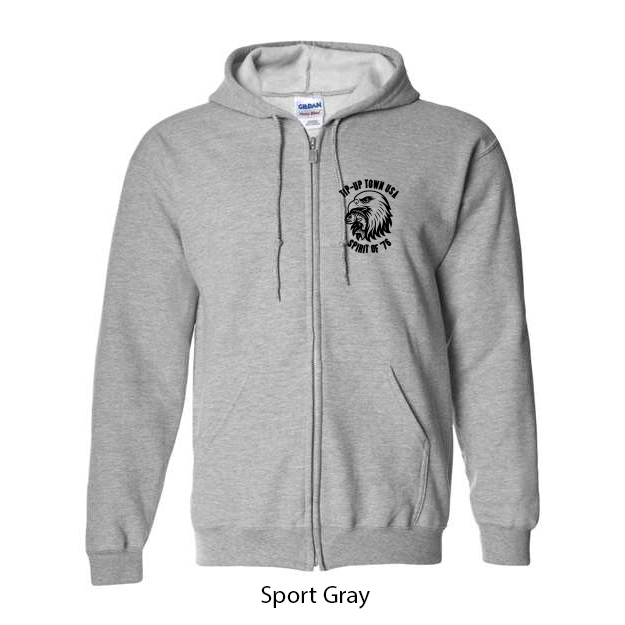 Tip-Up Town USA Full Zip Hoodie
