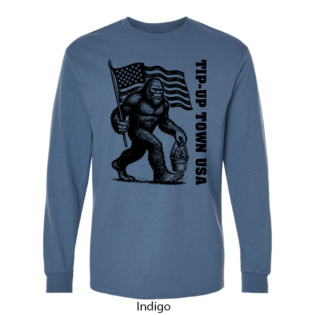 Tip-Up Town USA Long Sleeve T-Shirt - Image 2