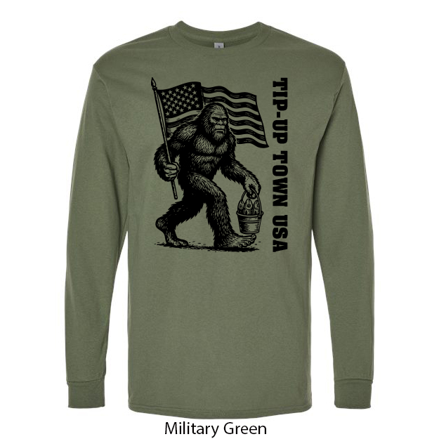 Tip-Up Town USA Long Sleeve T-Shirt - Image 3