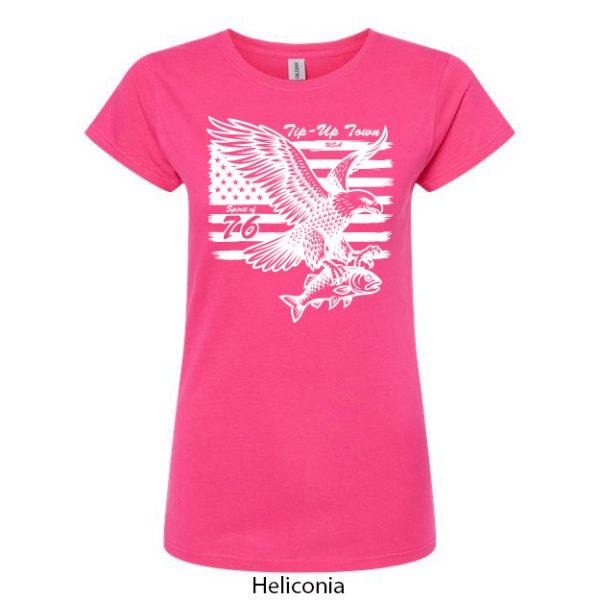 Tip-Up Town USA Women's T-Shirt - Image 7