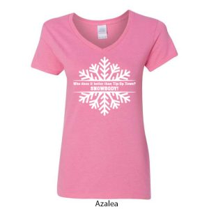 Tip-Up Town USA Women's V-Neck T-Shirt